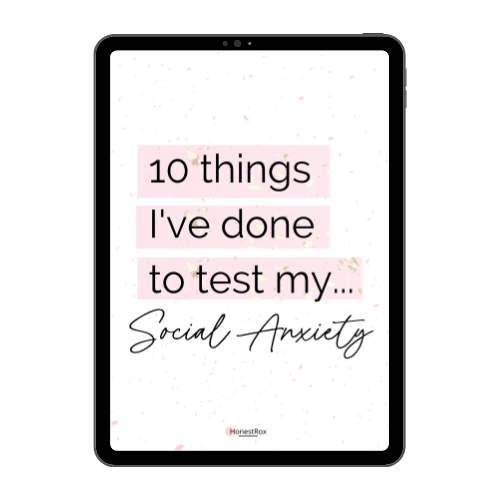10 things to test my social anxiety